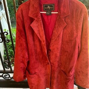 Brandon Thomas Women's Vibrant Red Blazer